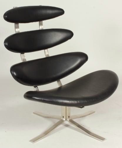 Poul Volther Corona Chair For Erik Jorgensen, Danish, C. 1961