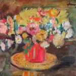 George Leslie Hunter (1877-1931) Floral Still Life. Sold For 16.,876