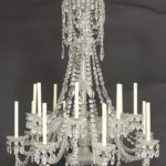 Baccarat Crystal 14 Light Chandelier. Sold For $7,937 On October 15.