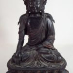 Chinese Ming Dynasty Bronze Figure Of A Bodhisattva. Sold For $68,758 On October 15.