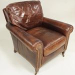 Hancock & Moore Brown Leather Chair