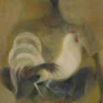 Romeo Villalva Tabuena, Filipino, B. 1921, Woman Holding Rooster, 1963. Sold For $13,125