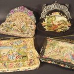 4 Petitpoint Handbags, 19th-20th C. Sold For $2,425.