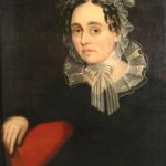 Ammi Phillips, Curtisville, MA, 1788-1865, Portrait Of Betsy Sutherland, Painted C. 1830, Litchfield County, Conn. Sold For $10,312.