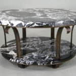 Edgar Brandt Art Deco Marble & Bronze Coffee Table, C. 1920’s. Sold For $10,312.