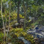 Edward Willis Redfield (American, 1869-1965) Summer Woodland. Sold For $62,500 At Partner Capsule Gallery Auction