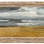 Eric Sloane, American, Prairie Farm, Oil On Masonite. Sold For $9,375