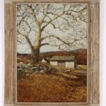 Eric Sloane, American, Sycamore, Oil On Masonite. Sold For $9,375