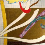 Frank Stella, American, B. 1936, ‘Bermuda Petrel’, Mixed Media. Sold For $38,400.