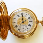 G. A. Huguenin & Fils 18K Yellow Gold Pocket Watch. Sold For $5,720