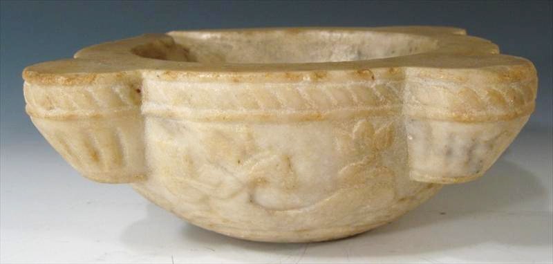 Greco-Roman Marble Mortar, 3rd C. BC -1st C. AD. Sold For $2,447. OCT 2013 ITEM