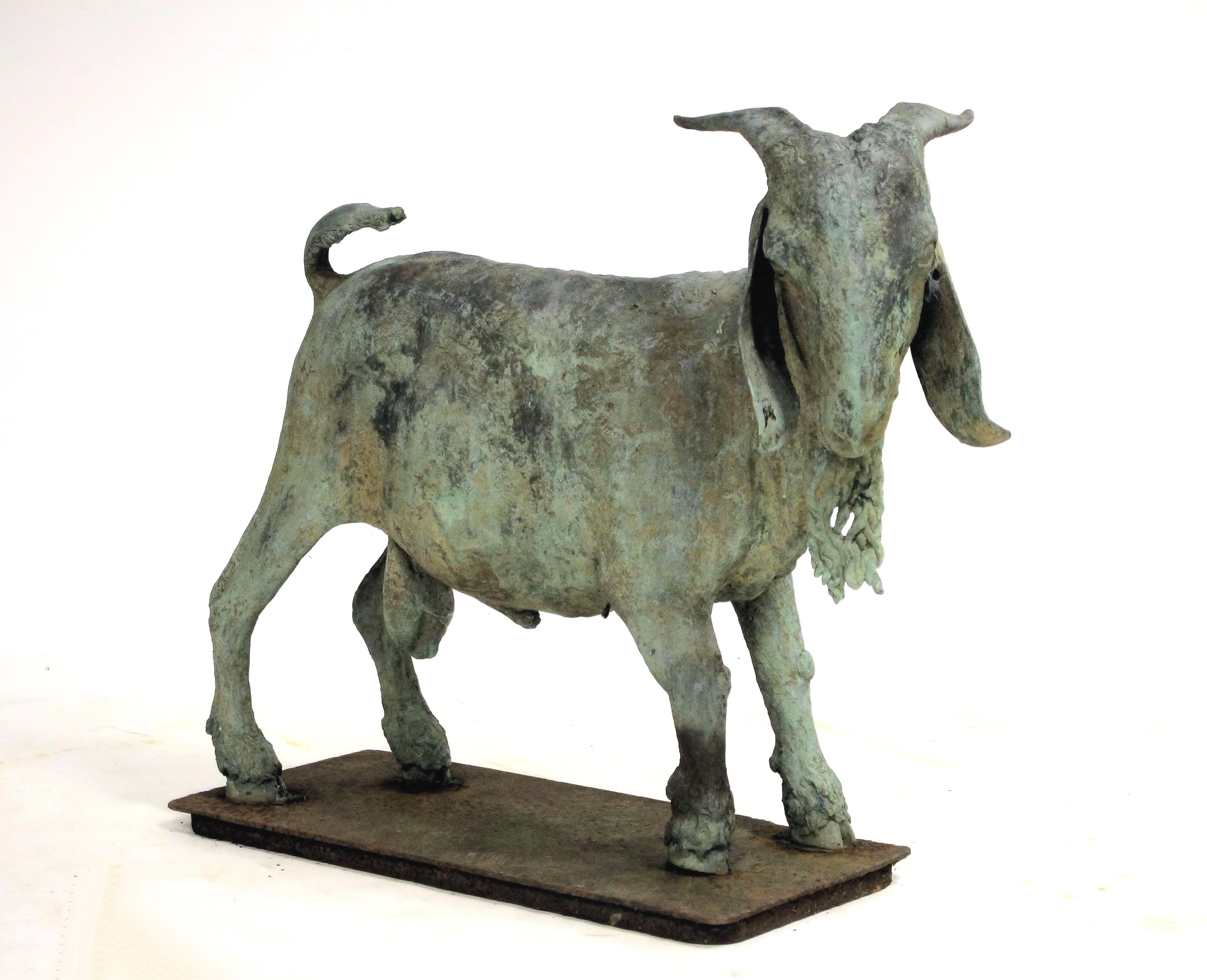 Guy Du Toit (S. African, B. 1958) Soweto – Goat. Sold For $5,375