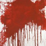 Hermann Nitsch, Austrian, B. 1938, ‘Red’, Spilled Paint And Possibly Blood On Canvas. Sold For $22,320.