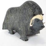 Inuit Carving Of A Musk Ox, Signed, Sold For $2,625