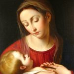 Italian School, Old Master, Madonna And Child, Oil On Canvas. Sold For 18,600.