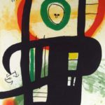 Joan Miro, Spanish, 1893-1983, ‘Le Grand Ordinateur’ 1969 Etching, Aquatint & Carborundum. Sold For $30,000.