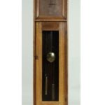 L. & J. G. Stickley Oak And Etched Copper Tall Case Clock, American, C. 1912. Sold For $9,375.