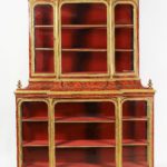 Louis XIV Style Vitrine Cabinet, 19th C. Sold For $4,750