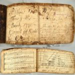 Manuscript Journal By Philow Tousey, American, 18th C., ‘His Book 1771, Gamit Of Rule’. Sold For $2,281.