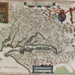 Map.’Nova Virginia Tabula’, Colored Engraving, Ex Officina Giuljelmi Blaeuw, D. Grijp Sculp. Sold For 1,272.