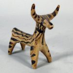 Mycenaean Terracotta Cow-Deer Figure, 1700-1400 BC. Sold For $2,187.