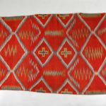 Navajo Wool Childs Wearing Blanket, Native American, Late 19th C. Sold For $1,200.