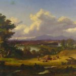 P.B. Wilhelme Heine, German, 1827-1885, ‘Crugers Island & The Catskill Mountains’ Oil On Canvas. Sold For $21,600.
