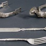 Pair Civil War Silverplate Spurs, C. 1864, Alford B. Chapman, 57th NYV. Sold For $6,562.