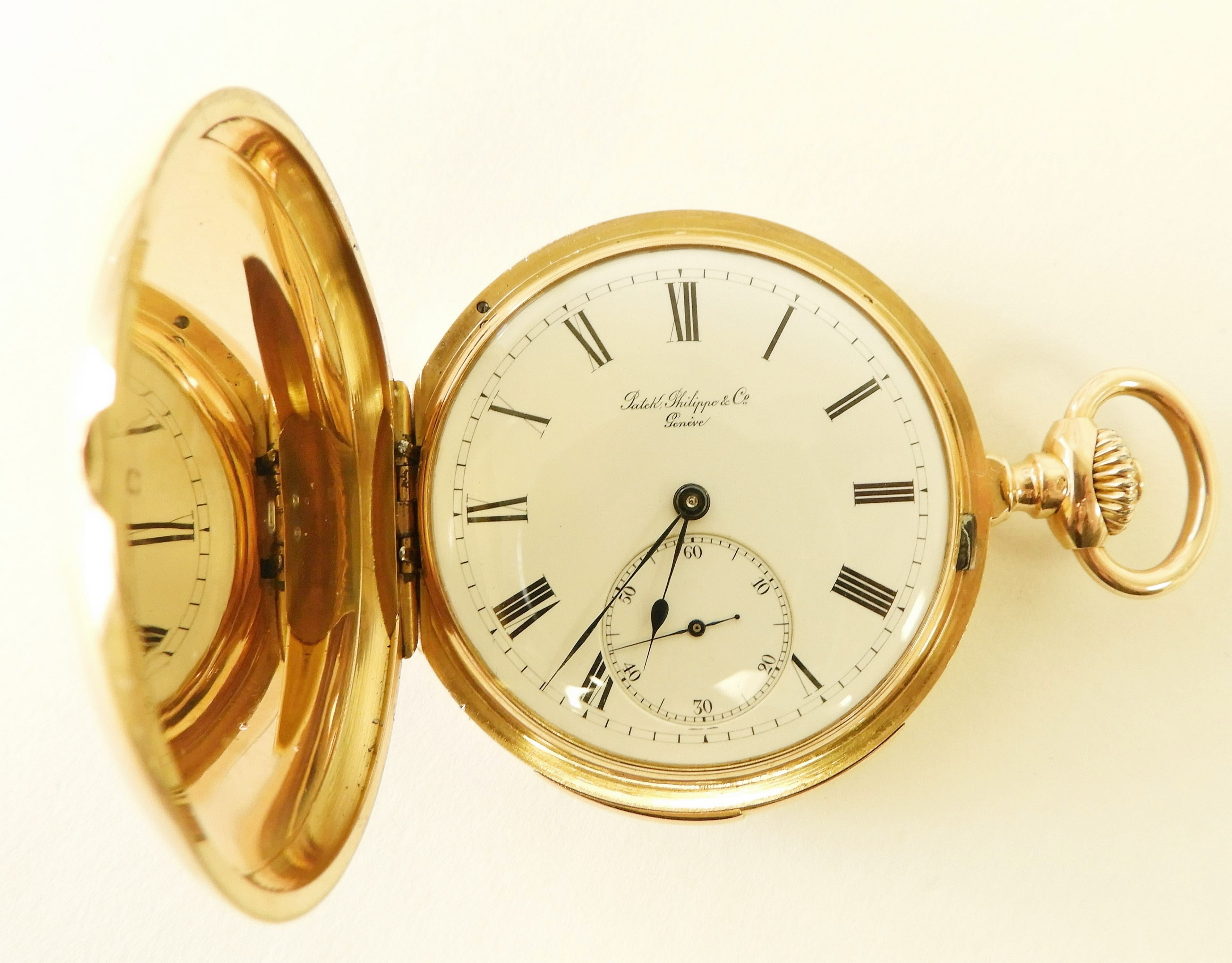 Patek, Philippe & Co. 18K Gold Pocket Watch, C. 1883. Sold For $11,050