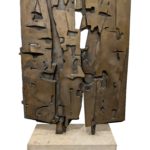 Pietro Consagra (Italian 1920-2005) Colloquio Davanti Lo Speccio, Bronze. Sold For $109,375 At Partner Capsule Gallery Auction