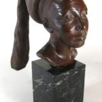 Richmond Barthe, African-American, 1901-1989, ‘Josephine Baker’, C.1951, Bronze . Sold For $26,400.