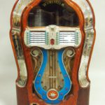 Wurlitzer Jukebox, New York, 20th C., Multi-Selector Phonograph, Model 1080. Sold For $5,125.