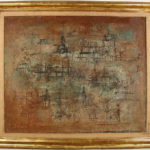 Zao Wou-Ki, Chinese-French, B. 1921, ‘Untitled 1952’, Oil On Canvas. Sold For $264,000