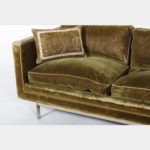 Mid-Century Modern Sofa Similar To Knoll Baughman. Sold For $2,875