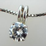 Platinum And Diamond Necklace. SOLD FOR $9.900