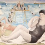 Alice Halicka, Polish, 1894-1975, Beach Scene