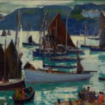 Jonas Lie, 1880-1940, Morning, Douarnenez, 1929, Oil On Canvas, Est. 15,000-25,000
